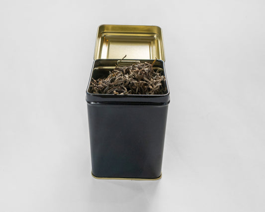 Medium Square Black Tea Caddy